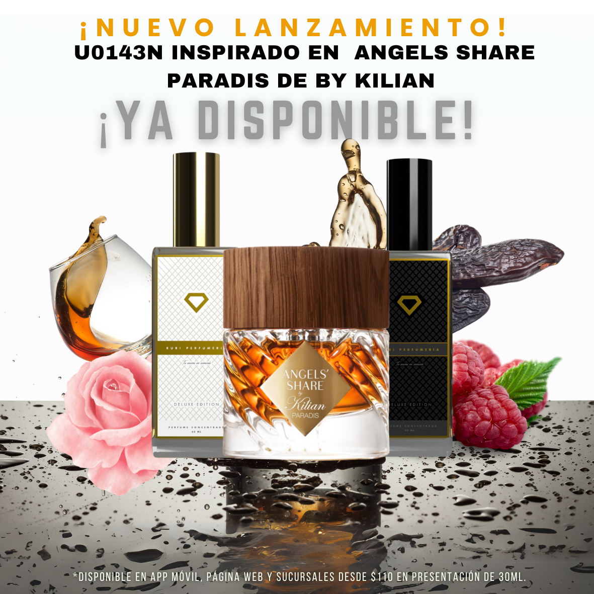 U ANGELS SHARE PARADIS DUPE DE BY KILIAN