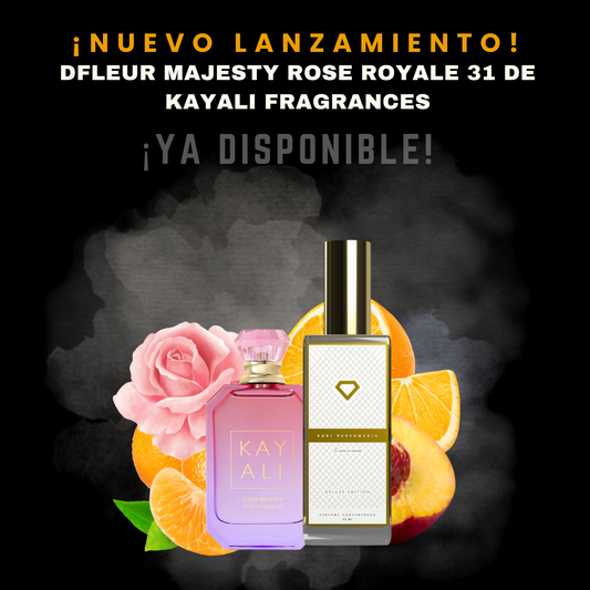 D FLEUR MAJESTY ROSE ROYALE 31 DUPE DE KAYALI FRAGRANCES