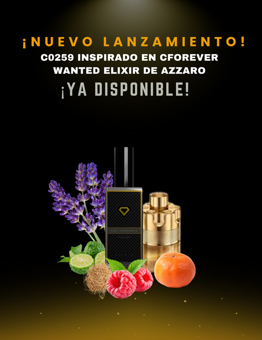 CFOREVER WANTED ELIXIR  DUPE DE AZZARO  CUERO
