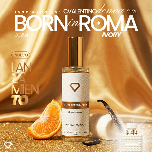 D DONNA BORN IN ROMA IVORY DUPE DE VALENTINO