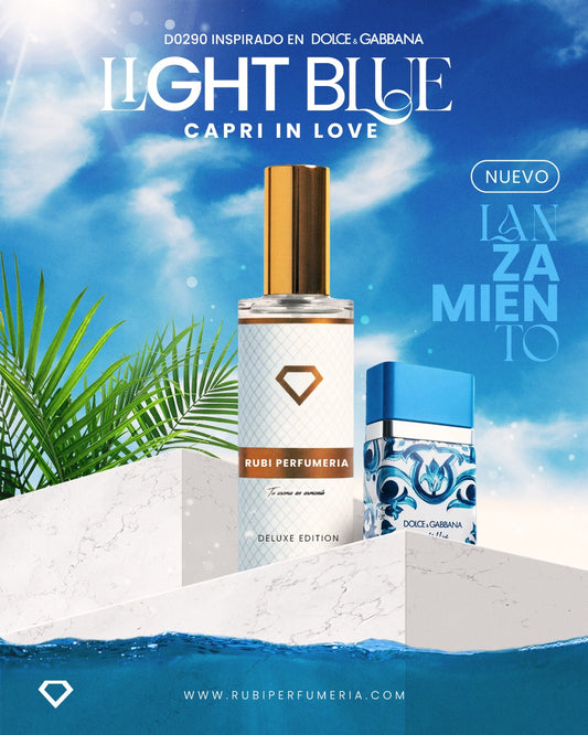 D LIGHT BLUE CAPRI IN LOVE EDP DUPE  DE DOLCE & GABBANA