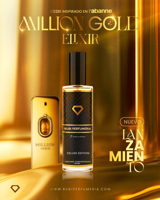 CMILLION GOLD ELIXIR DUPE  DE PACO RABANNE
